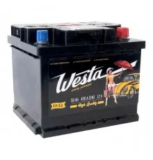Аккумулятор автомобильный Westa 6CT-50 А (1)