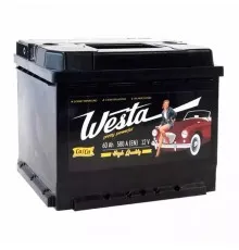 Аккумулятор автомобильный Westa 6CT-60 А (1) Pretty Powerful