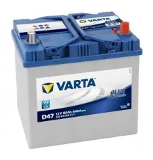Аккумулятор автомобильный Varta Blue Dynamic 60Аh без нижн. бурта (560410054)