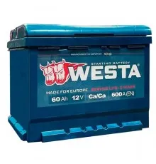 Аккумулятор автомобильный Westa 6CT-60 А (0) А 600A